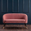 Oakley Hand Finished 2 Seater Velvet Sofa by Lavishway | Velvet Sofa-24576