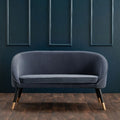 Oakley Hand Finished 2 Seater Velvet Sofa by Lavishway | Velvet Sofa-24572