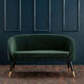 Oakley Hand Finished 2 Seater Velvet Sofa by Lavishway | Velvet Sofa-24585