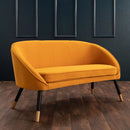 Oakley Hand Finished 2 Seater Velvet Sofa by Lavishway | Velvet Sofa-24568