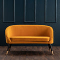 Oakley Hand Finished 2 Seater Velvet Sofa by Lavishway | Velvet Sofa-24581
