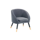 Oakley Hand Finished Velvet Tub Chair by Lavishway | Velvet Sofa-24546