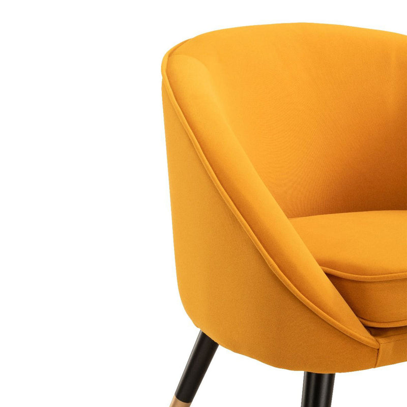 Oakley Hand Finished Velvet Tub Chair by Lavishway | Velvet Sofa-24543