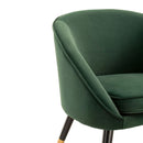 Oakley Hand Finished Velvet Tub Chair by Lavishway | Velvet Sofa-24538