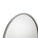 Octave Round Pewter Finish Wall Mirror by Lavishway | Wall Mirrors-61330
