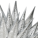 Ohlson Decorative Silver Sunburst Wall Mirror by Lavishway | Wall Mirrors-50316