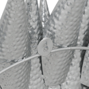 Ohlson Decorative Silver Sunburst Wall Mirror by Lavishway | Wall Mirrors-50317