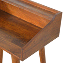Johansen Chestnut Finish Writing Desk by Lavishway | Reclaimed Wood Desks-58111