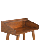Johansen Chestnut Finish Writing Desk by Lavishway | Reclaimed Wood Desks-58110