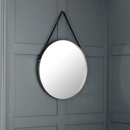 Opera Silver Round Wall Hanging Mirror by Lavishway | Wall Mirrors-61371