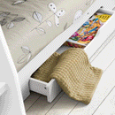 Orion Robust Ladder Storage Bunk Bed by Lavishway | Wooden Beds-61348