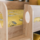 Orion Robust Ladder Storage Bunk Bed by Lavishway | Wooden Beds-61349