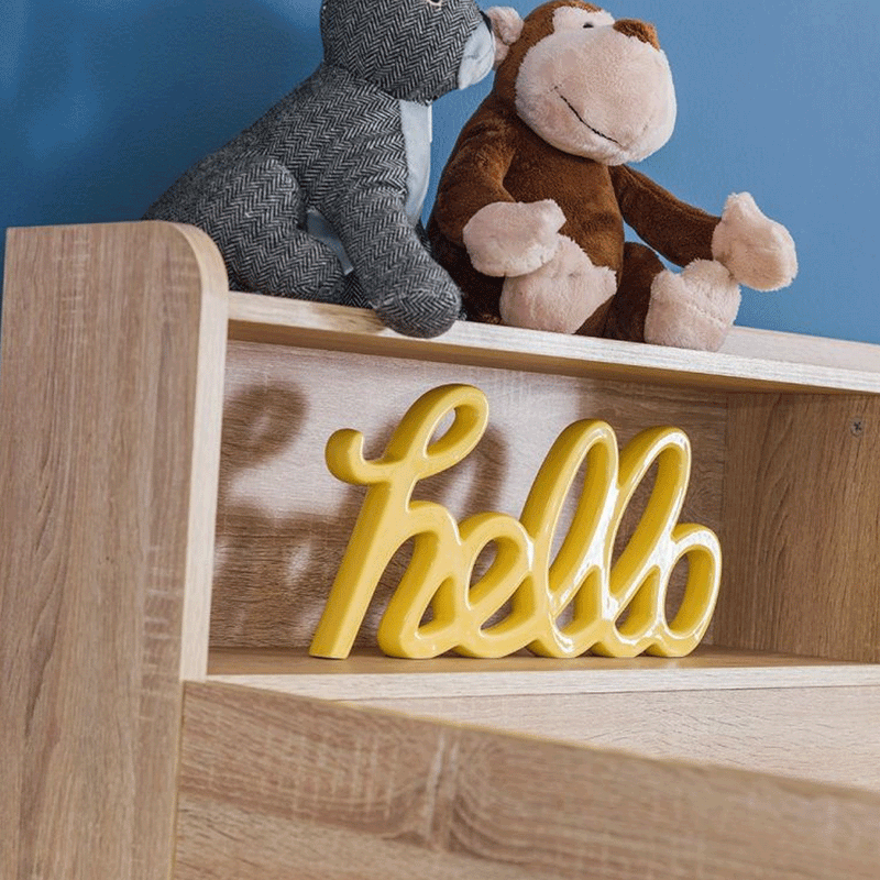 Orion Robust Ladder Storage Bunk Bed by Lavishway | Wooden Beds-61344