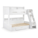 Orion Robust Ladder Triple Sleeper Bunk Bed by Lavishway | Wooden Beds-61314