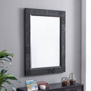 Orlando Black Finish 2 Drawers Console Table by Lavishway | Hallway Console Table-24383