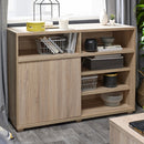 Oslo Pale Washed Oak Finish Sideboard by Lavishway | Sideboards-33689