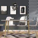 Oslo White and Oak Oval Dining Table by Lavishway | Dining Tables-41912