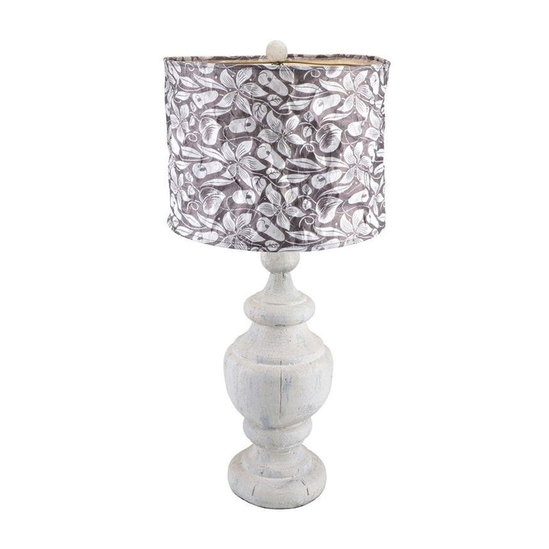 Oversized Ceramic Antique White Lamp by Lavishway | Table Lamps-24157
