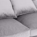 Oxford Grey Velvet Chesterfield 3 Seater Sofa by Lavishway | Velvet Sofa-51179