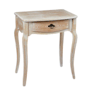 Provence Weathered Oak Finish Lamp Table by Lavishway | Side Tables-49864