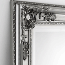 Palais Pewter Effect Lean Dresser Wall Mirror by Lavishway | Wall Mirrors-61266