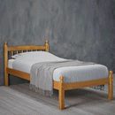 Pamela Pine Wooden Single Bed Frame by Lavishway | Wooden Beds-49753