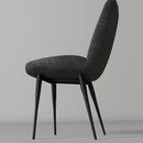 Pamina Faux Leather Dining Chair Set of 2 by Lavishway | Dining Chairs-23031