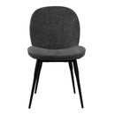 Pamina Faux Leather Dining Chair Set of 2 by Lavishway | Dining Chairs-23032