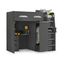 Pegasus High Sleeper Storage Bed by Lavishway | Wooden Beds-61290