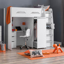 Pegasus High Sleeper Storage Bed by Lavishway | Wooden Beds-61289