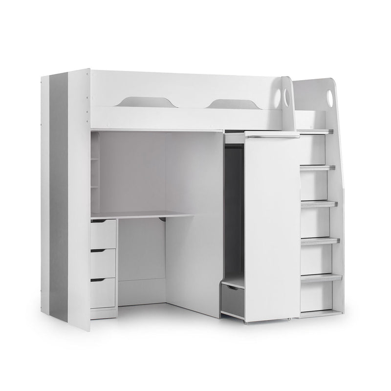 Pegasus High Sleeper Storage Bed by Lavishway | Wooden Beds-61293