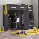 Pegasus High Sleeper Storage Bed by Lavishway | Wooden Beds-61292