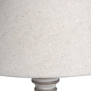 Pella Beige Fabric Classic Table Lamp by Lavishway | Table Lamps-51430