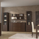 Pello Dark Mahogany Wide Sideboard by Lavishway | Sideboards-44735