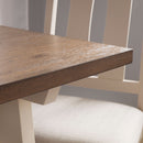 Pembroke Ivory Painted Wooden Dining Table by Lavishway | Dining Tables-61269