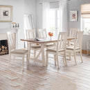 Pembroke Ivory Painted Wooden Dining Chair by Lavishway | Dining Chairs-61276
