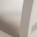 Pembroke Ivory Painted Wooden Dining Chair by Lavishway | Dining Chairs-61281