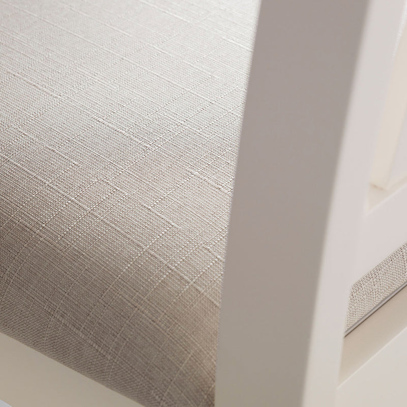 Pembroke Ivory Painted Wooden Dining Chair by Lavishway | Dining Chairs-61281