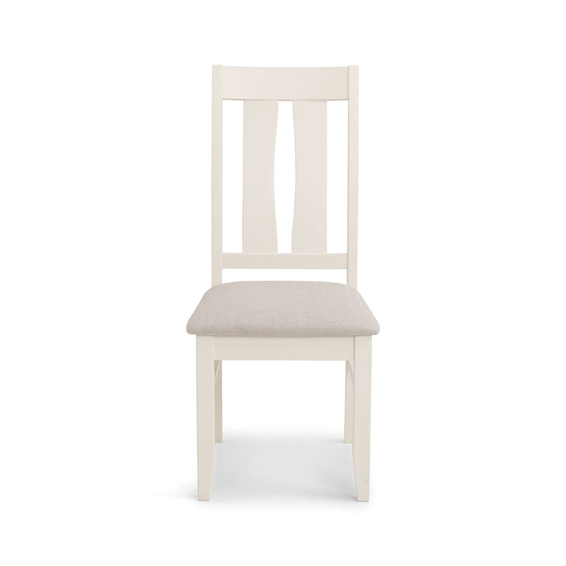 Pembroke Ivory Painted Wooden Dining Chair by Lavishway | Dining Chairs-61278