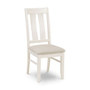 Pembroke Ivory Painted Wooden Dining Chair by Lavishway | Dining Chairs-61277