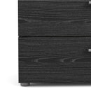 Pepe Black Woodgrain Wood 4 Chest of Drawers