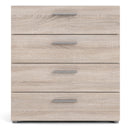 Pepe Truffle Oak Finish 4 Chest of Drawers