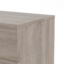 Pepe Truffle Oak Finish 5 Chest Of Drawers