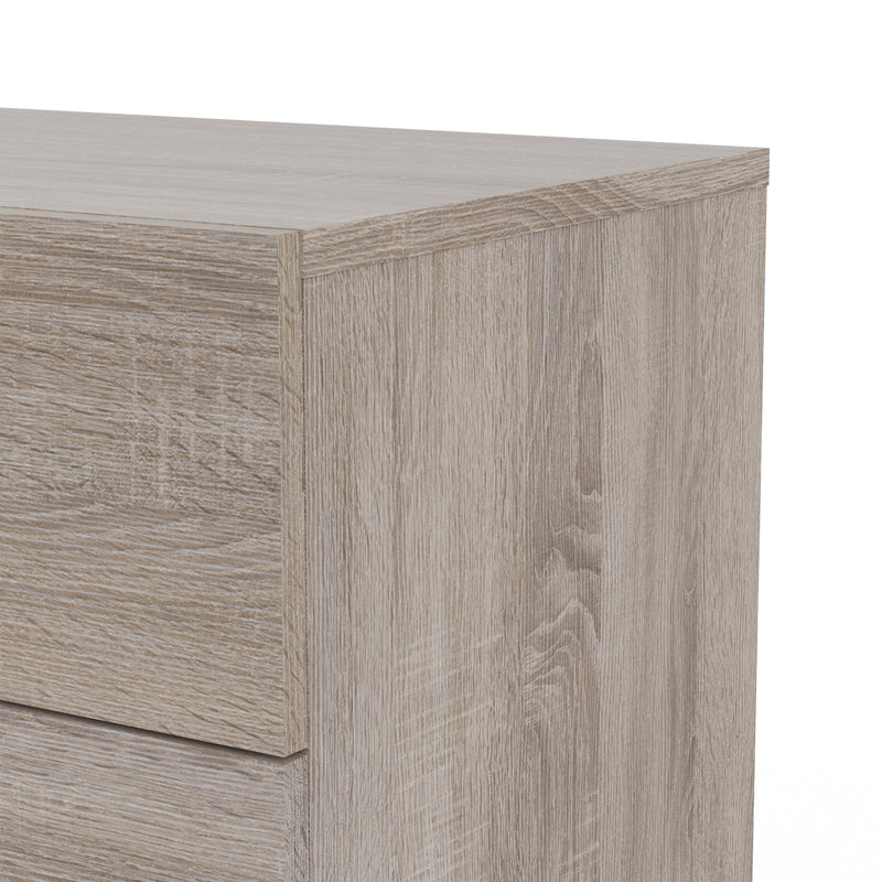 Pepe Truffle Oak Wide 8 Chest of Drawers
