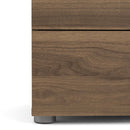 Pepe Walnut Finish Wide 8 Chest Of Drawers