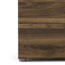 Pepe Walnut Finish Wooden 4 Chest of Drawers