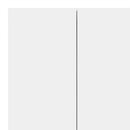 Pepe White Wooden 3 Doors Wardrobe