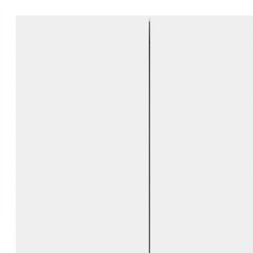 Pepe White Wooden 3 Doors Wardrobe