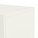 Pepe White Woodgrain Wood 4 Chest of Drawers