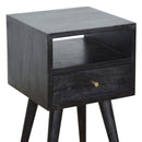 Petite Single Drawer Bedside Table by Lavishway | Bedside Tables-57985